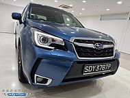 Subaru Forester 2.0XT CVT 4WD Sunroof 2016 Blue Rear Entertainment